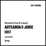 Aotearoa E-Juice - Mint (Nicotine Free E-Liquid)