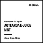 Aotearoa E-Juice - Mint (Freebase E-Liquid) - 30ml / 12mg/mL Nicotine Content