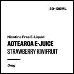 Aotearoa E-Juice - Strawberry Kiwifruit (Nicotine Free E-Liquid)