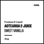 Aotearoa E-Juice - Sweet Vanilla (Freebase E-Liquid)