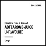 Aotearoa E-Juice - Unflavoured (Nicotine Free E-Liquid)