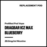 Dragbar ICZ Max - Blueberry (Replacement Pod)