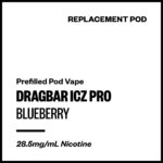 Dragbar ICZ Pro - Blueberry (Replacement Pod)