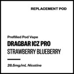 Dragbar ICZ Pro - Strawberry Blueberry (Replacement Pod)