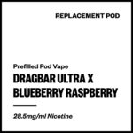 Dragbar Ultra X - Blueberry Raspberry (Replacement Pod)