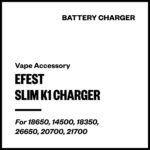 Efest Slim K1 Charger