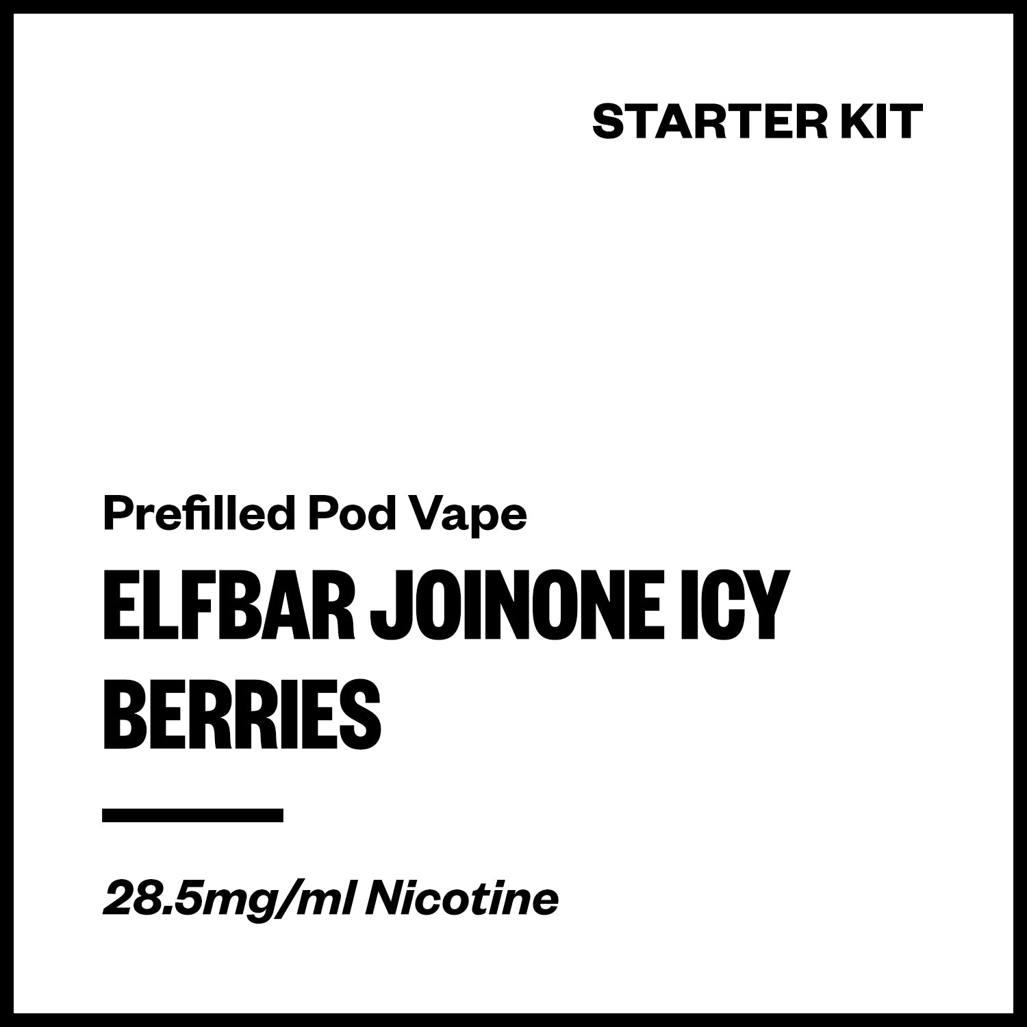 elfbar-joinoneicy-kit-berries.jpg Elfbar JoinOne Icy - Berries (Starter Kit) - Image 1