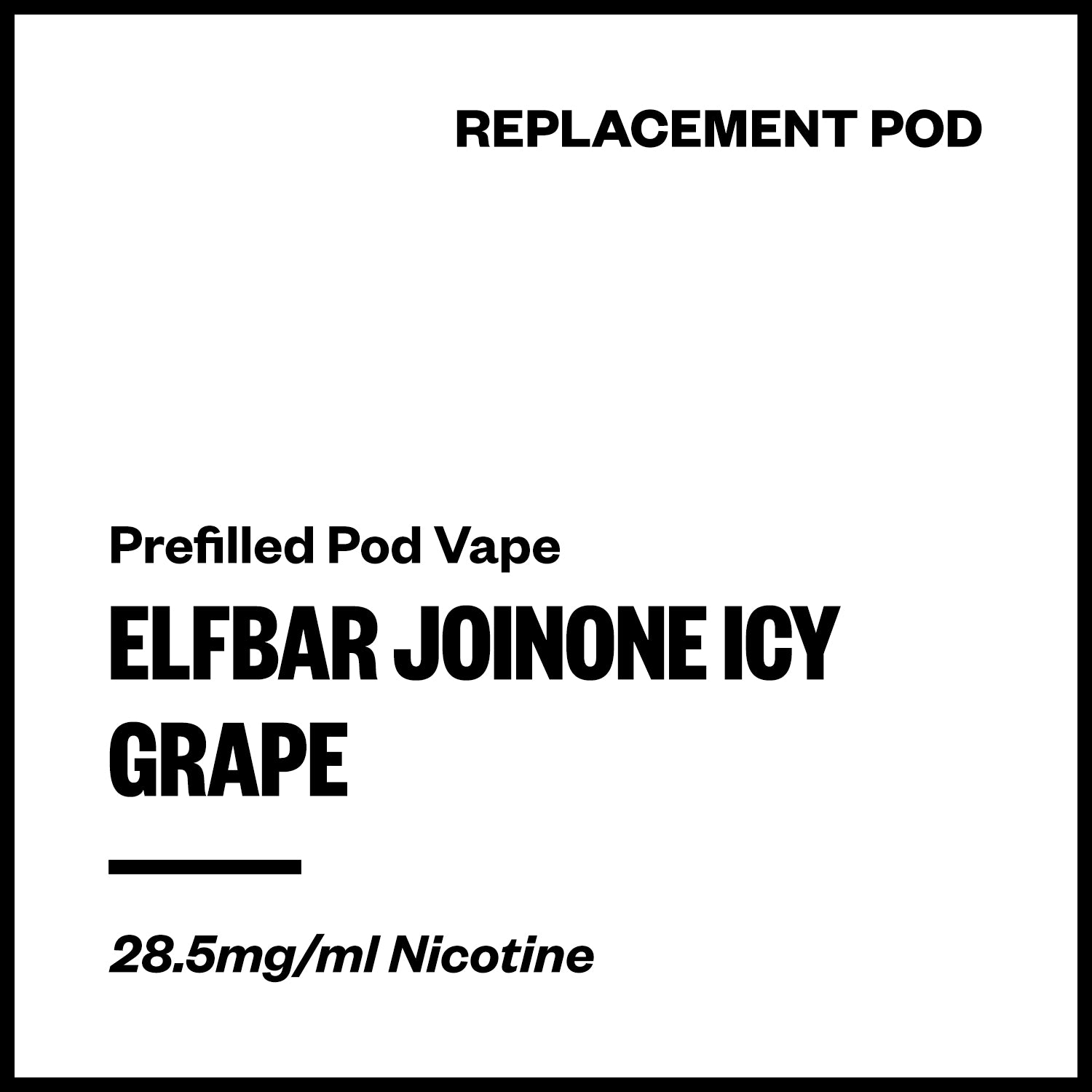 elfbar-joinoneicy-pod-grape.jpg Elfbar JoinOne Icy - Grape (Replacement Pod) - Image 1