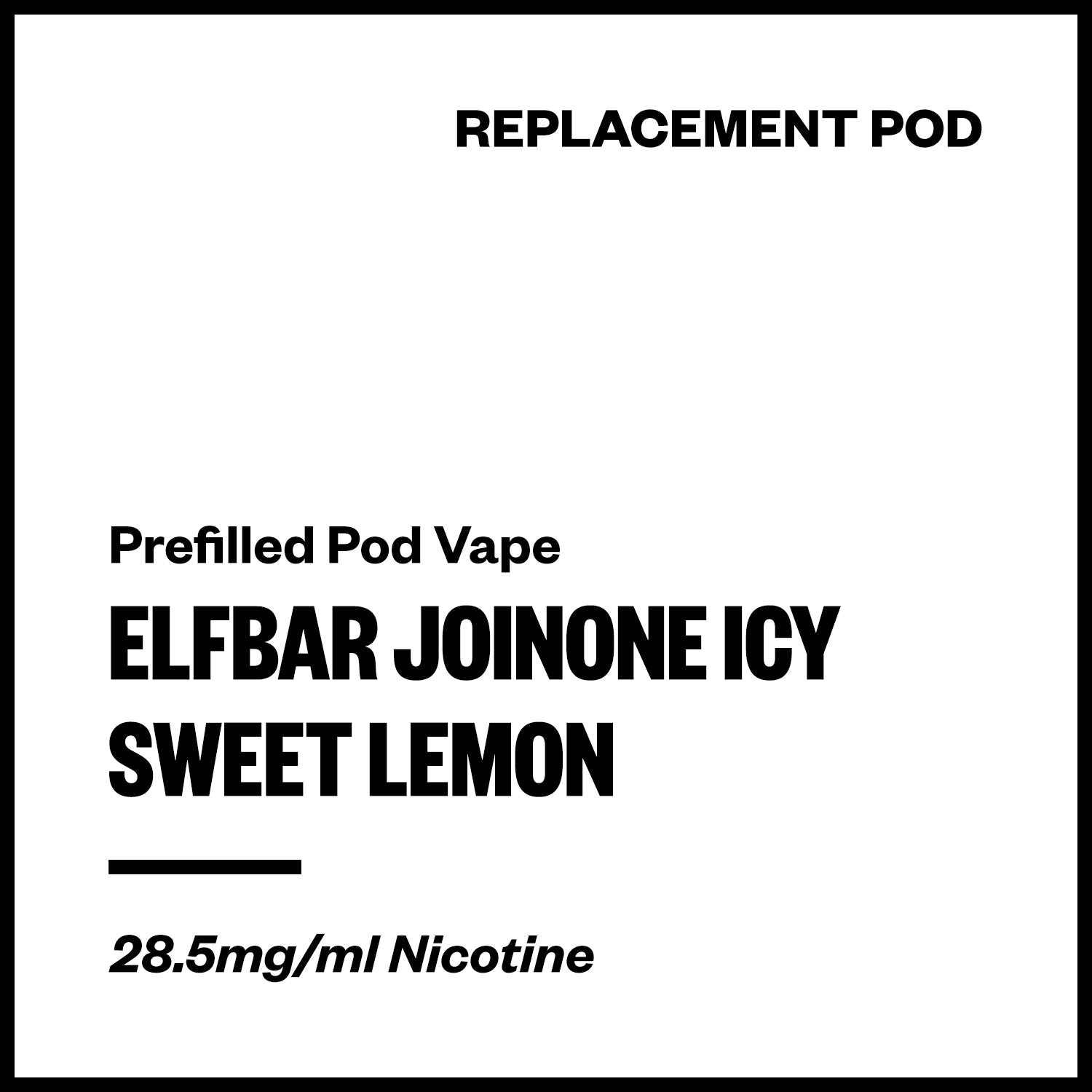 elfbar-joinoneicy-pod-sweet-lemon.jpg Elfbar JoinOne Icy - Sweet Lemon (Replacement Pod) - Image 1