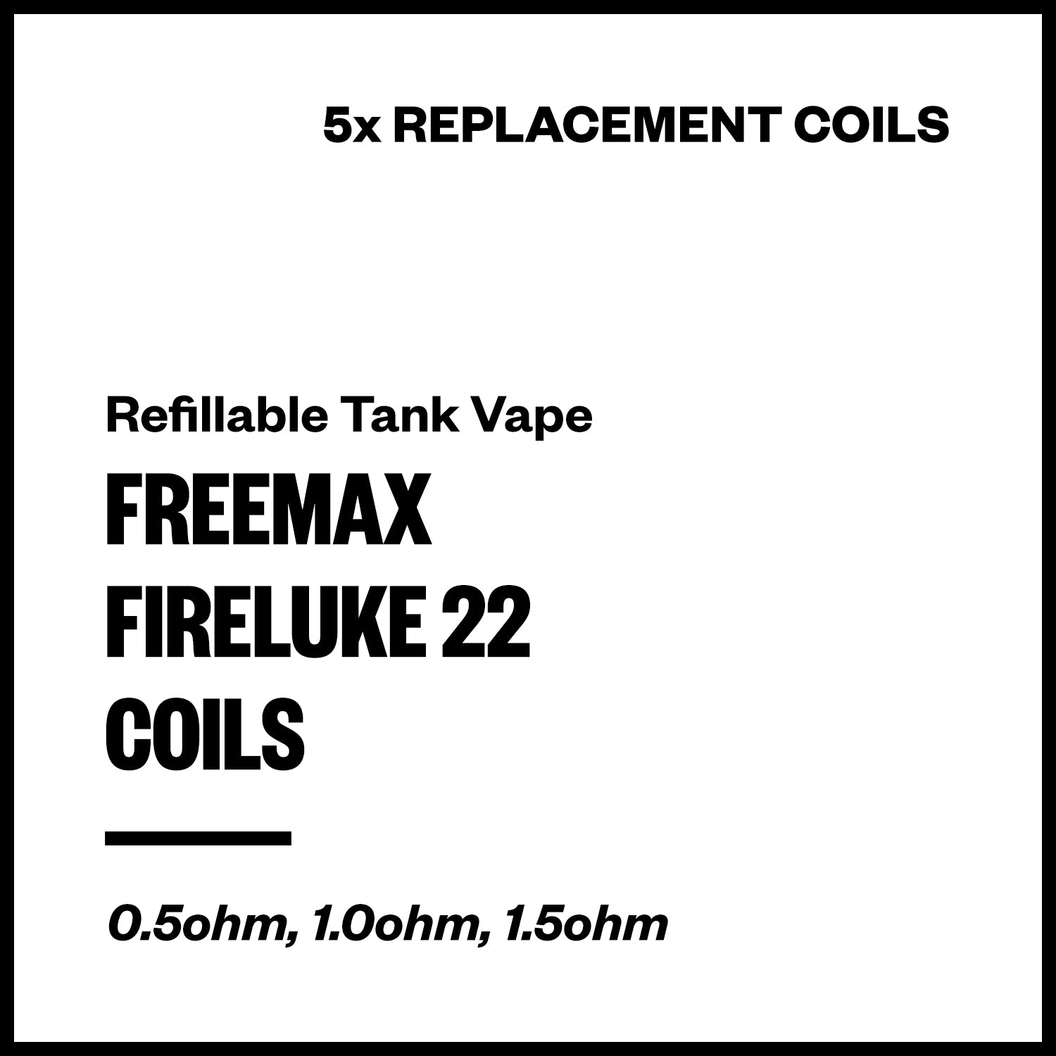 freemax-fireluke-22-coils.jpg FreeMax Fireluke 22 Replacement Coils (also for Twiter 30W; Maxluke; etc) - Image 1