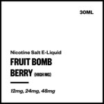 Fruit Bomb - Berry (High MG Nic Salt E-Liquid 30ml)