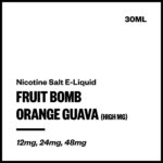 Fruit Bomb - Orange Guava (High MG Nic Salt E-Liquid 30ml)