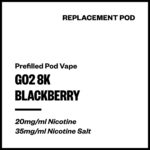 Go2 8K / IGET Bar Plus - Blackberry (Replacement Pod)