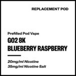 Go2 8K / IGET Bar Plus - Blueberry Raspberry (Replacement Pod)