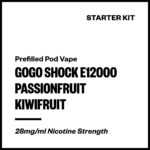 GoGo Shock E12000 - Passionfruit Kiwifruit (Starter Kit)