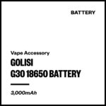 Golisi G30 18650 Battery (3,000mAh)