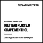 IGET Bar Plus 3.0 - Grape Pomegranate (Replacement Pod)