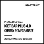 IGET Bar Plus 4.0 - Cherry Pomegranate (Starter Kit)