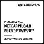 IGET Bar Plus 4.0 - Blueberry Raspberry (Replacement Pod)