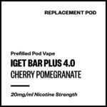 IGET Bar Plus 4.0 - Cherry Pomegranate (Replacement Pod)