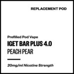 IGET Bar Plus 4.0 - Peach Pear (Replacement Pod)