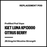 IGET Luna KP13000 - Citrus Berry (Replacement Pod)