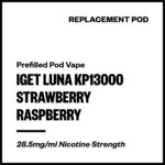IGET Luna KP13000 - Strawberry Raspberry (Replacement Pod)