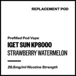 IGET Sun KP8000 - Strawberry Watermelon (Replacement Pod)