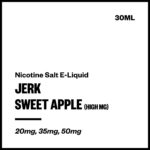 Jerk - Sweet Apple (High MG Nic Salt E-Liquid 30ml)