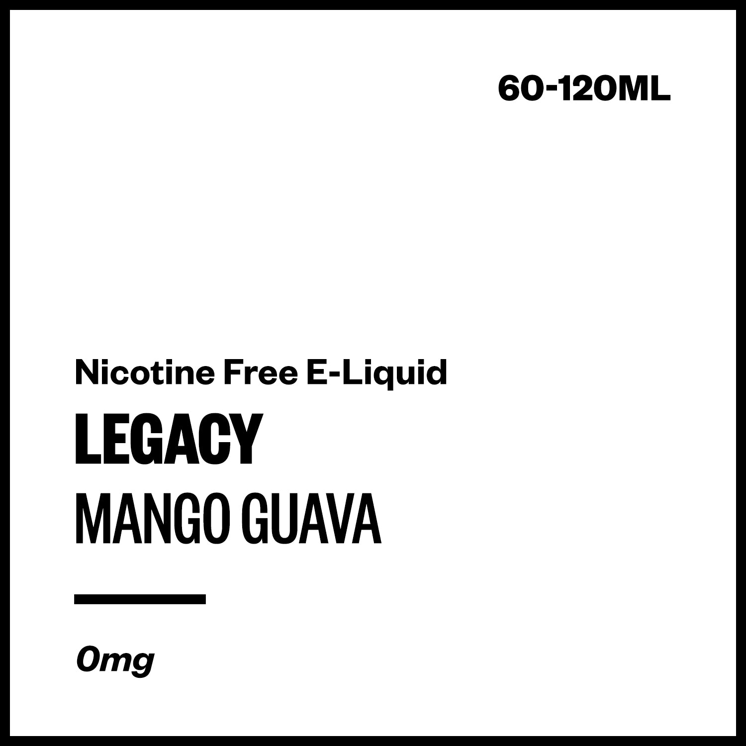 legacy-mango-guava-freebase-no-nicotine_f4a6e3ae-eea1-4540-a224-597ebea0ebb1.jpg Legacy - Mango Guava (Nicotine Free E-Liquid) - Image 1