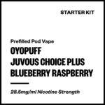 Oyopuff Juvous Choice Plus - Blueberry Raspberry (Starter Kit)