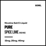 Pure - Spice Lime (High MG Nic Salt E-Liquid 30ml)