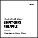 Simply On Ice - Pineapple (Nic Salt E-Liquid 30ml)