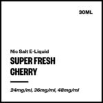 Super Fresh - Cherry (Nic Salt E-Liquid 30ml)