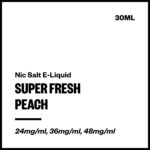 Super Fresh - Peach (Nic Salt E-Liquid 30ml)