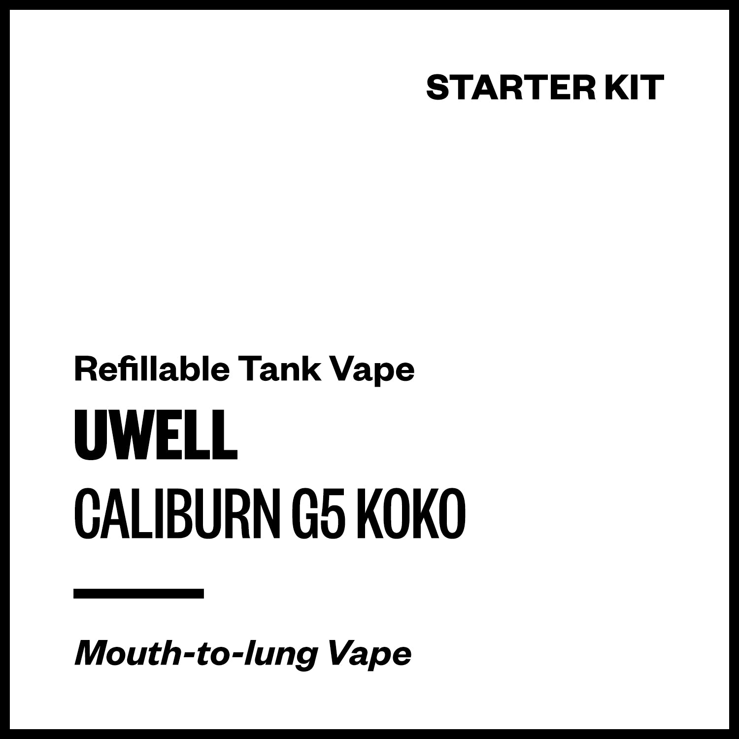 uwell-caliburn-g5-koko-pod-vape_5206ca88-8f1f-46ff-b12a-4b44097fdc83.jpg Uwell Caliburn G5 Koko Pod Kit - Image 1