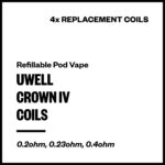 UWell Crown IV Coils (4 Pack)