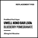 Uwell Koko Bar L50000 - Blueberry Pomegranate (Replacement Pod)