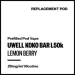 Uwell Koko Bar L50000 - Lemon Berry (Replacement Pod)