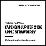 Vapengin Jupiter 2 - Apple Strawberry (13,000 Puffs Replacement Pod)