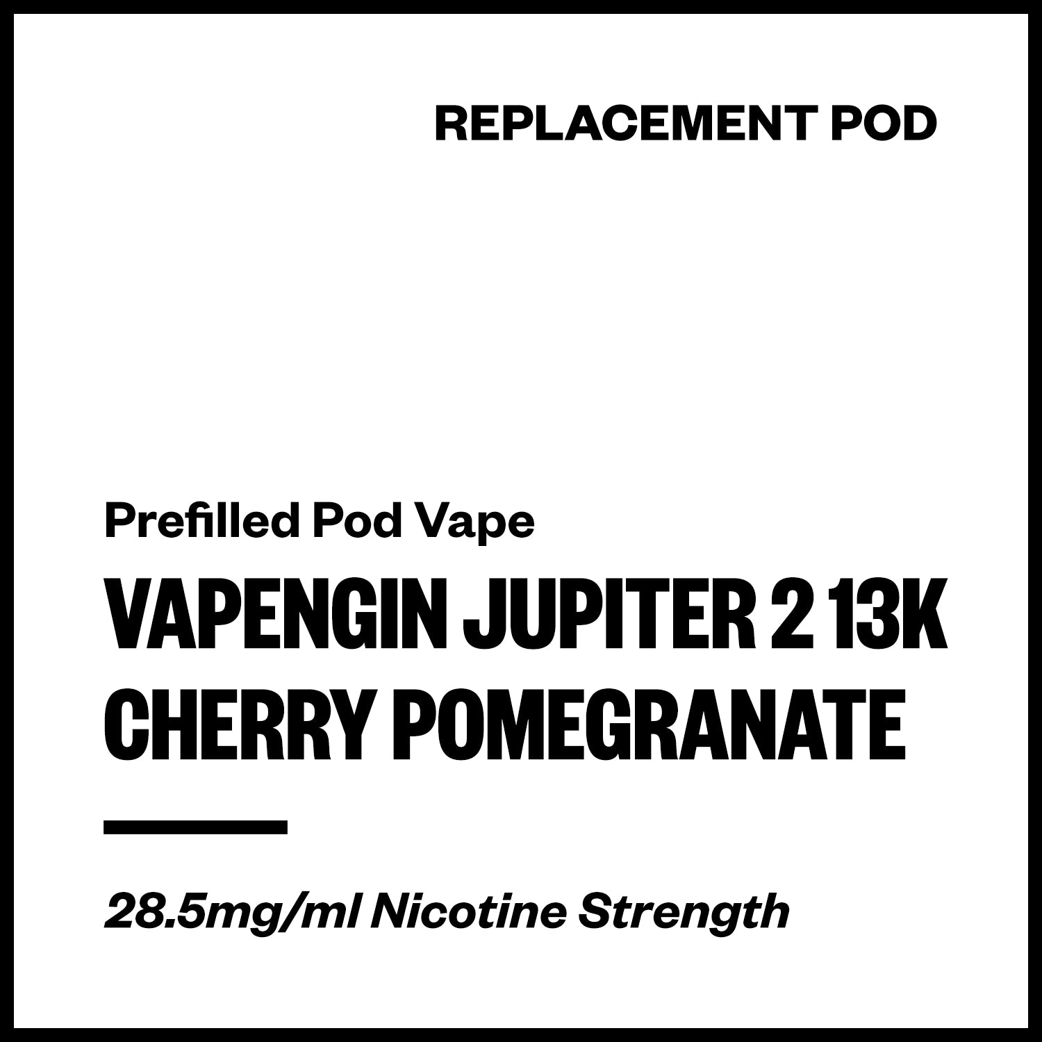 vapengin-jupiter-2-13k-pod-cherry-pomegranate.jpg Vapengin Jupiter 2 - Cherry Pomegranate (13,000 Puffs Replacement Pod) - Image 1