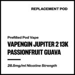 Vapengin Jupiter 2 - Passionfruit Guava (13,000 Puffs Replacement Pod)