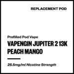 Vapengin Jupiter 2 - Peach Mango (13,000 Puffs Replacement Pod)
