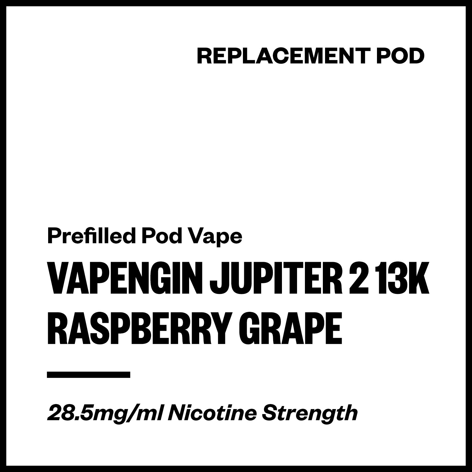 vapengin-jupiter-2-13k-pod-raspberry-grape.jpg Vapengin Jupiter 2 - Raspberry Grape (13,000 Puffs Replacement Pod) - Image 1