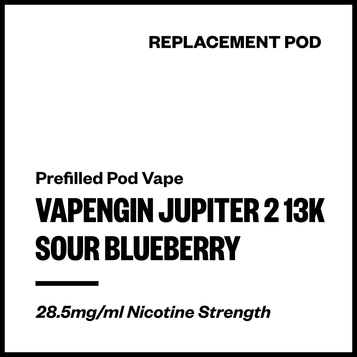 vapengin-jupiter-2-13k-pod-sour-blueberry.jpg Vapengin Jupiter 2 - Sour Blueberry (13,000 Puffs Replacement Pod) - Image 1
