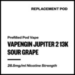 Vapengin Jupiter 2 - Sour Grape (13,000 Puffs Replacement Pod)