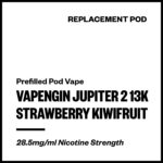 Vapengin Jupiter 2 - Strawberry Kiwifruit (13,000 Puffs Replacement Pod)
