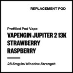 Vapengin Jupiter 2 - Strawberry Raspberry (13,000 Puffs Replacement Pod)