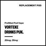 Vorteke Drinks puk. Replacement Pods